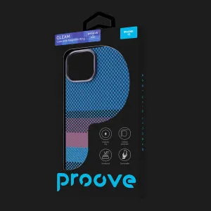 Чехол Proove Gleam Case with Magnetic Ring iPhone 15 (Blue Borders) (PCGCIP150063) в Хмельницком