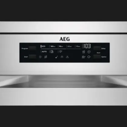 Посудомийна машина окремостояча AEG (FFB53937ZM) (Silver)
