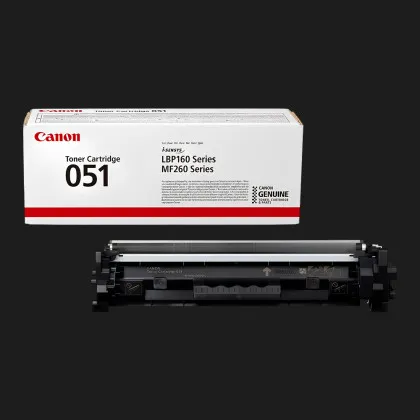 Картридж Canon 051 LBP160/MF260 1700ст Black (2168C002)