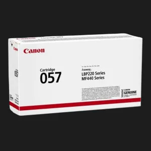 Картридж Canon 057 LBP220/MF440 3100ст Black (3009C002)