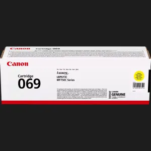 Картридж Canon 069 LBP673C/MF750C 1900ст (Yellow) (5091C002)