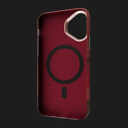 Чехол Proove Gleam Case with Magnetic Ring iPhone 16 (Gold Borders) (PCGCIP160065)