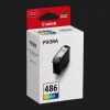 Струйный картридж Canon CL-486 TS7640i/TS7740 180ст Multicolored (6225C001)