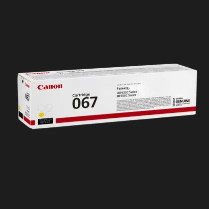Картридж Canon 067 LBP630C/MF650C 1250ст Yellow (5099C002)