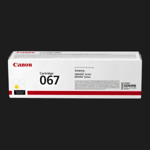 Картридж Canon 067 LBP630C/MF650C 1250ст Yellow (5099C002)