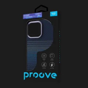 Чехол Proove Gleam Case with Magnetic Ring iPhone 16 Pro (Blue Stripes) (PCGCIP16P064) в Хмельницком
