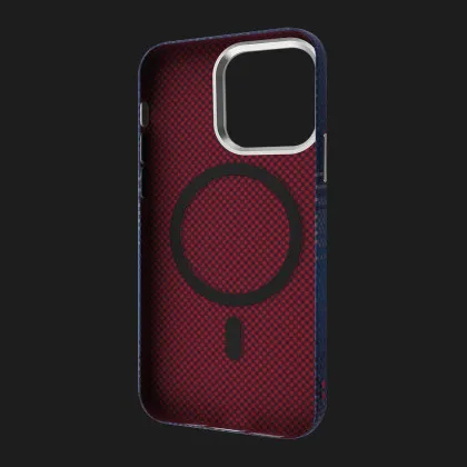 Чохол Proove Gleam Case with Magnetic Ring iPhone 16 Pro (Blue Stripes) (PCGCIP16P064)
