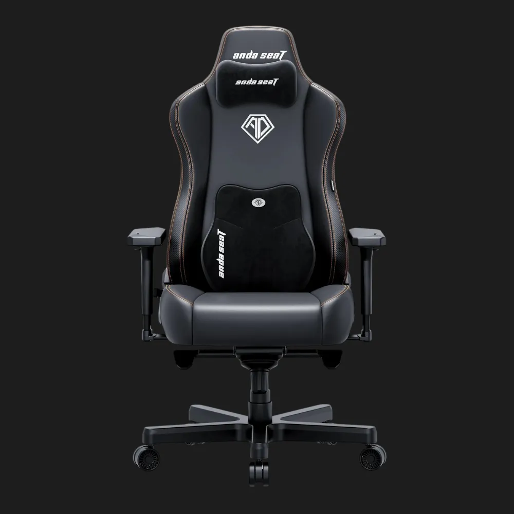 Крісло для геймерів Anda Seat Kaiser 3E Size XL PVC (Black) (UA)