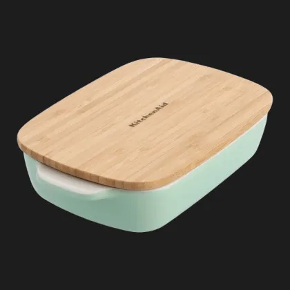 Форма для выпечки с крышкой KitchenAid керамогранитная (Pistachio) (CC007424-001)
