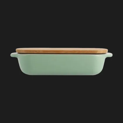 Форма для выпечки с крышкой KitchenAid керамогранитная (Pistachio) (CC007424-001)