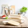 Форма для выпечки с крышкой KitchenAid керамогранитная (Almond Cream) (CC006105-001)