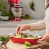 Форма для випічки з кришкою KitchenAid керамогранітна (Red) (CC006106-001)