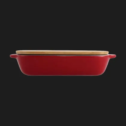 Форма для выпечки с крышкой KitchenAid керамогранитная (Red) (CC006106-001)