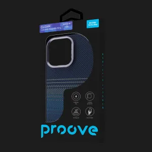 Чехол Proove Gleam Case with Magnetic Ring iPhone 16 Pro Max (Blue Stripes) (PCGCIP16PM64) в Белой Церкви