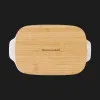 Форма для выпечки с крышкой KitchenAid керамогранитная (Almond Cream) (CC006107-001)