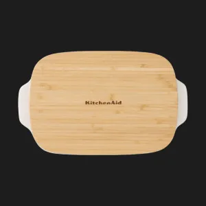 Форма для випічки з кришкою KitchenAid керамогранітна (Pistachio) (CC007425-001)