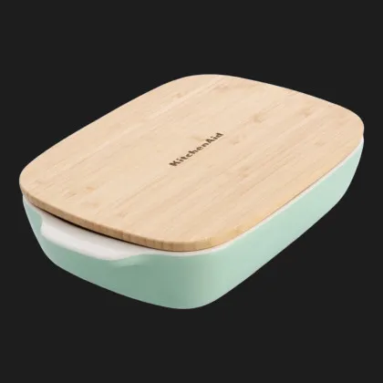 Форма для выпечки с крышкой KitchenAid керамогранитная (Pistachio) (CC007425-001)