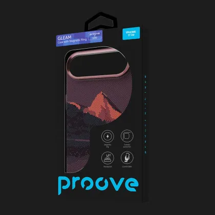 Чохол Proove Gleam Case with Magnetic Ring iPhone 17 Air (Gold Peak) (PCGCIP17AR66)
