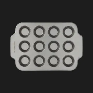 Форма для випічки кексів KitchenAid на 12 шт круглої форми (Gray) (CC006067-001)