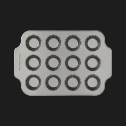 Форма для выпечки кексов KitchenAid на 12 шт круглой формы (Gray) (CC006067-001)