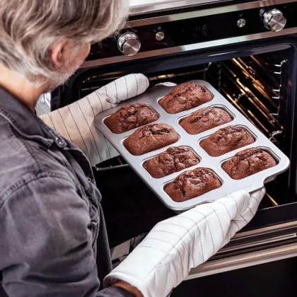 Форма для выпечки кексов KitchenAid на 8 шт (Gray) (CC006068-001)