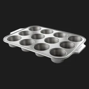 Форма для випічки мафінів KitchenAid на 12 шт (Gray) (CC003296-001)