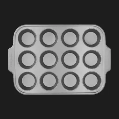 Форма для выпечки мафинов KitchenAid на 12 шт (Gray) (CC003296-001)