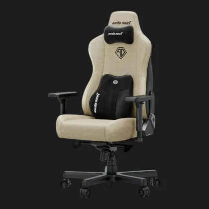Кресло для геймеров Anda Seat Kaiser 3E Size XL Fabric (Beige) (UA)
