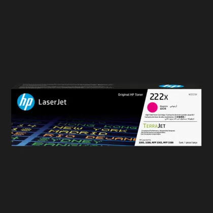Картридж HP 222X (W2223X) (Magenta)