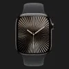 б/у Apple Watch Series 10 GPS + LTE, 46 мм Slate Titanium Case with Black Sport Band, M/L (MWYE3Q)