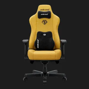 Крісло для геймерів Anda Seat Kaiser 3E Size XL Fabric (Bright Yellow) (UA) в Бродах