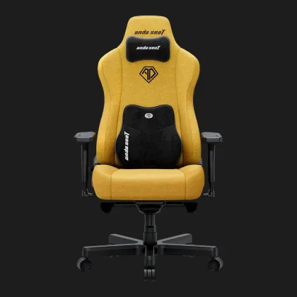 Кресло для геймеров Anda Seat Kaiser 3E Size XL Fabric (Bright Yellow) (UA) в Чорткове