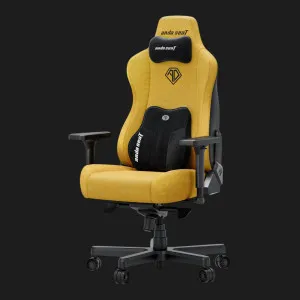 Крісло для геймерів Anda Seat Kaiser 3E Size XL Fabric (Bright Yellow) (UA) в Бродах