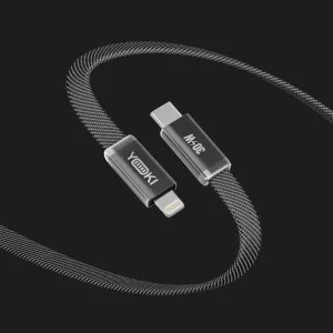 Кабель YOKI AI65 AIR Type-C to iP 30W 1.2m (Black) в Хмельницькому