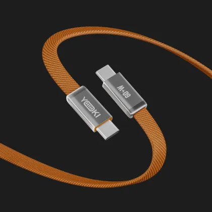 Кабель YOKI AI65 AIR Type-C to Type-C 60W 1.2m (Orange)