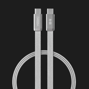 Кабель YOKI AI65 AIR Type-C to Type-C 60W 1.2m (Gray) в Хмельницькому