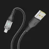 Кабель YOKI CYBER YK-CY23 Lightning 2.4A 2m (Black)