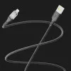 Кабель YOKI CYBER YK-CY23 Lightning 2.4A 2m (Black)
