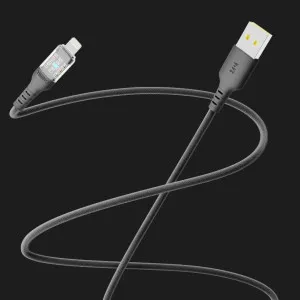 Кабель YOKI CYBER YK-CY23 Lightning 2.4A 1.2m (Black) в Хмельницькому