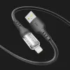 Кабель YOKI CYBER YK-CY23 Lightning 2.4A 2m (Black)