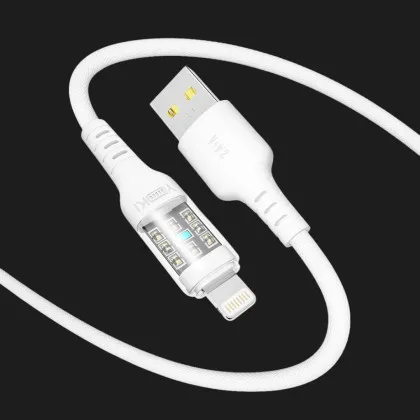 Кабель YOKI CYBER YK-CY23 Lightning 2.4A 1.2m (White)
