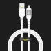 Кабель YOKI CYBER YK-CY23 Lightning 2.4A 1.2m (White)