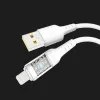 Кабель YOKI CYBER YK-CY23 Lightning 2.4A 1.2m (White)