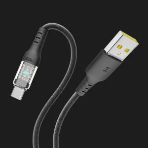 Кабель YOKI CYBER YK-CY23 Type-C 3A 1.2m (Black) в Хмельницькому