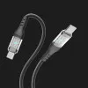 Кабель YOKI CYBER YK-CY23 Type-C to Type-C 60W 1.2m (Black)