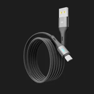 Кабель YOKI LED YK-LE17 Micro 3A 1.2m (Black) в Хмельницькому
