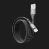 Кабель YOKI LED YK-LE17 Type-C 3A 1.2m (Black)