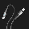 Кабель YOKI LED YK-LE17 Type-C to Type-C 60W 1.2m (Black)