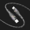 Кабель YOKI RGB YK-RG24 Type-C to Type-C 60W 1.2m (Black)