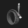 Кабель YOKI RGB YK-RG24 Type-C to Type-C 60W 1.2m (Black)